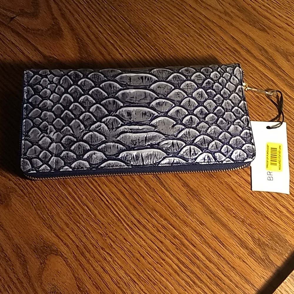 Brahmin NWT Skyler in Denim Cruz
